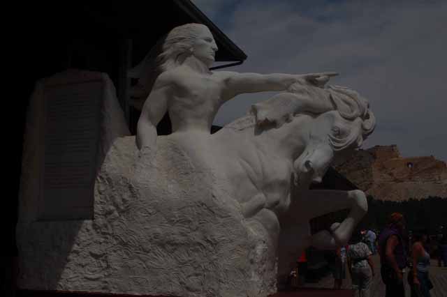 statue of Crazy Horse memorial